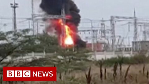 Ukraine war: Russia blames 'sabotage' for new Crimea explosions - BBC News