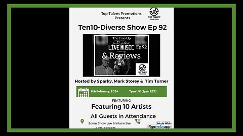 Sparky's TTP-Diverse Show Ep 92