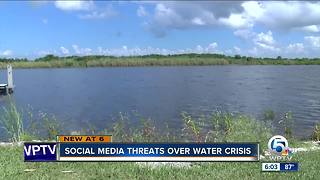 Social media threats over water crisis