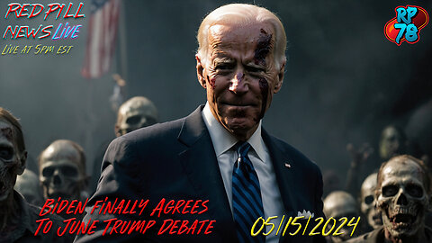 The Date is SET! Trump/Biden Main Event Scheduled on Red Pill News Live