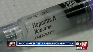 Employee at Spring Hill pizza restaurant tests positive for hepatitis A, health officials say