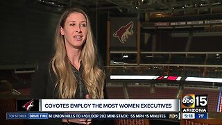 Arizona Coyotes hope to lead NHL as team with most female leaders