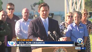 Gov. DeSantis in Jupiter announces new legislation to protect Florida's water