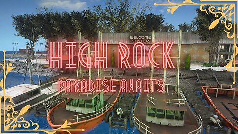 High Rock Paradise Awaits #fallout4mods #fallout4settlement #fallout4playersettlement #fallout4pcmod