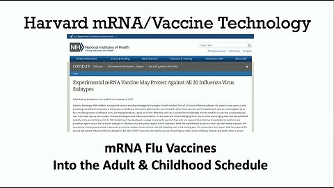 Dr. Jason Dean | “mRNA Flu Vaccines, Guess What? Its In The 2022-2023 Flu Vaccine”