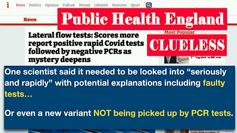 The Disparity In PCR and Lateral Flow Tests