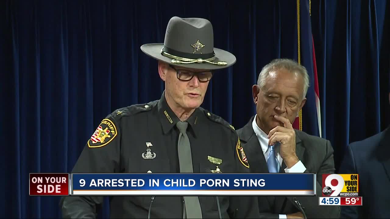 Deters announces nine recent child porn indictments