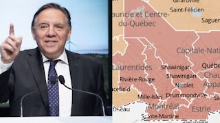 Tout le Québec va passer en zone orange, sauf ces 5 régions