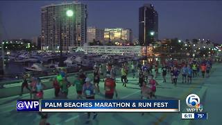 Palm Beaches Marathon held Sunday