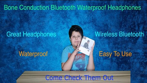 Bone Conduction Bluetooth Waterproof Headphones