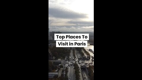 Top Places To Visit In Paris- Paris Travel Guide #shorts #viral #paristravel #thingstodo #paris2024