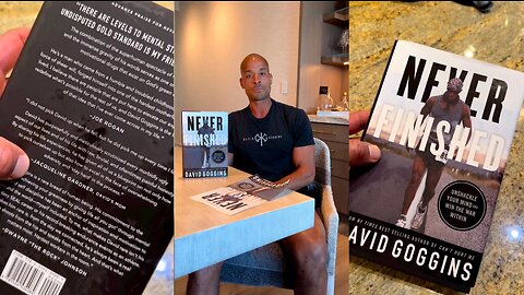 David Goggins On His Newly Released Book | Never Finished