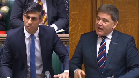 MP Andrew Bridgen confronts the British Prime Minister