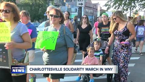 WNY Rally in Solidarity with Charlottesville
