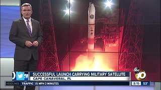 Successful launch carrying military satellite