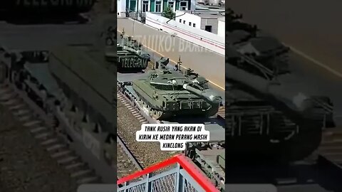 Tank Russia Yang Akan Dikirim Kembali Ke Medan Perang #russia #ukraine #putin