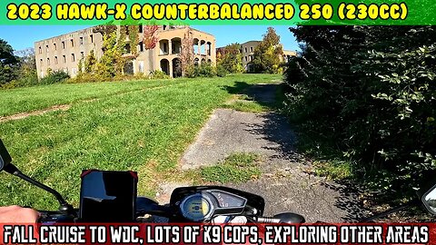 PT5 2023 Hawk-X 250 Last ride of the year? Exploring WDC, k9 cops and other areas.