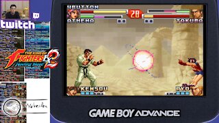 (GBA) The King of Fighters EX2 - Howling Blood - 04 - Psycho Soldier Team - Level 5