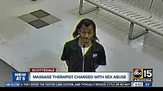 Massage therapist charged with sex abuse