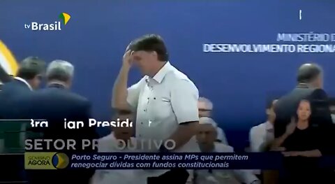 Brazilian president Jair Bolsonaro