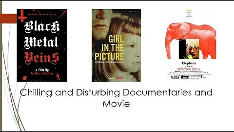 Tacco Movie Talks 19 : Disturbing and Shocking Documentaries and Film