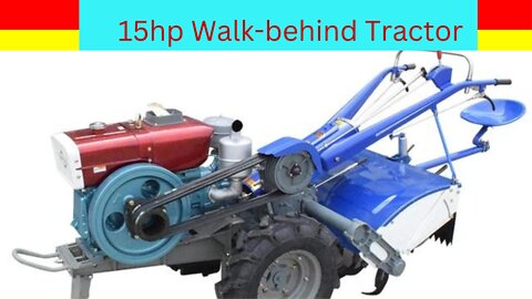 15hp Walk-behind Tractor With two Wheel Techshahin