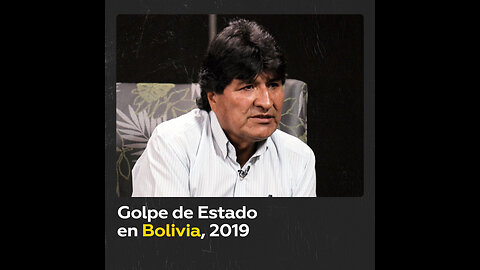Evo Morales revela detalles del golpe de Estado en Bolivia