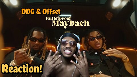 DDG & OFFSET GOTTA HIT WITH THIS! | DDG - Bulletproof Maybach (Official Audio) ft. Offset REACTION!