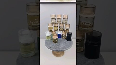 Best clean fragrances - I made a tower of them! #stopmotion