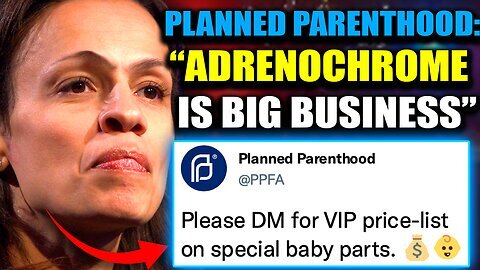 People Voice: Abortion Blood Money From Black Market Baby Parts for Adrenochrome