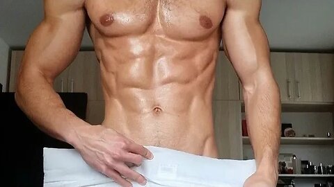 Muscle Man SHOWER ROUTINE and MASSAGE