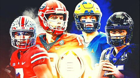 College Football Playoff PREVIEW | Georgia vs Ohio State, Michigan vs TCU Picks And Predictions