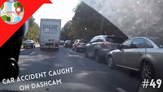 Two-Car Collision Caught On Dashcam On Interstate 495 South - Dashcam Clip Of The Day #49
