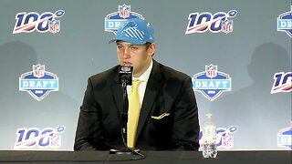 T.J. Hockenson calls Lions QB Matthew Stafford "a great quarterback"