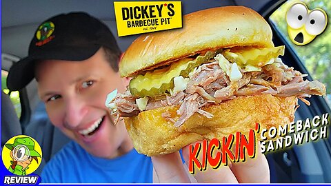 Dickey's® KICKIN' COMEBACK PORK SANDWICH Review 🦶🐷🥪 Don't Call It A Comeback! 🎤 Peep THIS Out! 🕵️‍♂️