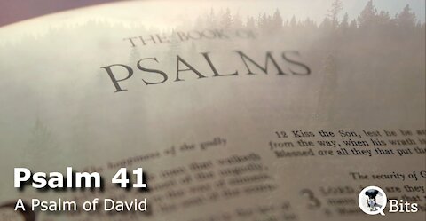 PSALM 041 // THE PSALMIST IN SICKNESS COMPLAINS OF ENEMIES AND FALSE FRIENDS