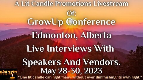 Event: The GrowUp Conference Edmonton Alberta 2023