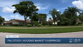 Florida homes overpriced by more than 20%, FAU study finds