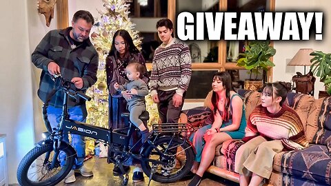 Electric Bike GIVEAWAY!! EB7 Fat Tire - Merry Christmas!
