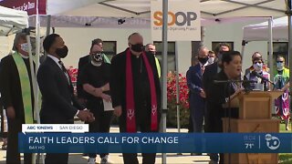 Faith leaders call for change