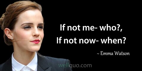 I'm a faminist - Emma Watson