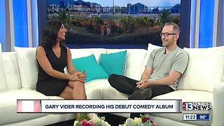 Comedian Gary Vider to record his debut comedy album