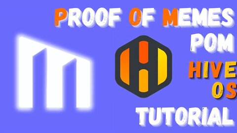 Proof Of Memes POM The ULTIMATE Mining Guide on HiveOS ⛏👷 #crypto #proofofmemes