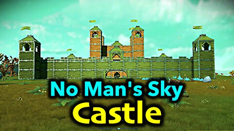 No Man's Sky Castle Build