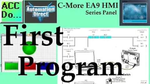 C-More First Program - EA9 HMI Series Panel