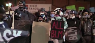 Labor Day protests in Portland