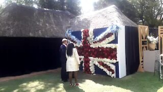 SOUTH AFRICA - Johannesburg - Royal visit of Sussex (Videos) (9mC)