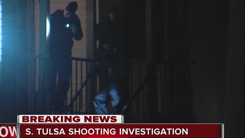 Tulsa Police investigate South Tulsa overnight shooting