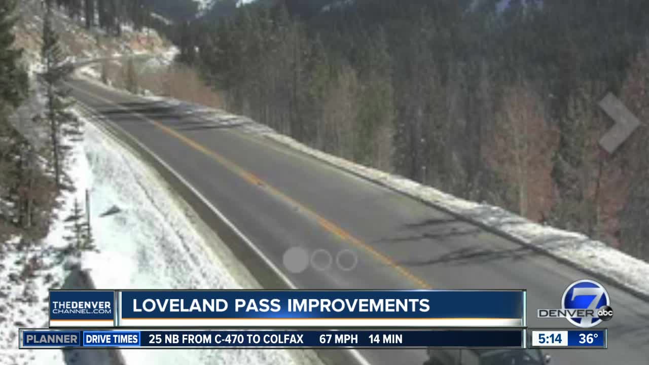 Loveland Pass improvements