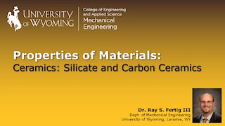 Ceramics - Silicates and Carbon Ceramics